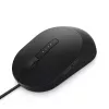 DELL Pro Wired Mouse - MS3220 - Negro, ambidiestro, láser, USB Type-A, 3200 DPI, 2 ms, Negro