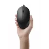 DELL Pro Wired Mouse - MS3220 - Negro, ambidiestro, láser, USB Type-A, 3200 DPI, 2 ms, Negro