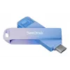 WESTERN DIGITAL SanDisk Creator Phone Drive - 128 GB Memoria USB - USB-C/Lightning - Azul