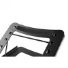 Soporte para portátil y tablet Manhattan, ajustable (5 posiciones), apto para todas las tablets y portátiles hasta 15,6 pulgadas, portátil y ligero, acero, negro, garantía de por vida