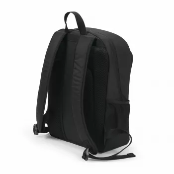 DICOTA Eco Backpack Base - Mochila para portátil 13-14.1in - Negro / 300d rPET Poliéster