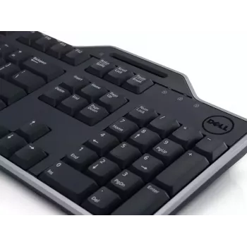 Teclado DELL KB813 Universal USB QWERTZ Alemán Negro