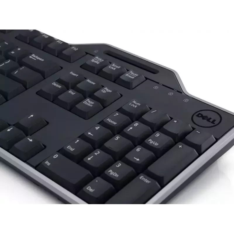 Teclado DELL KB813 Universal USB QWERTZ Alemán Negro