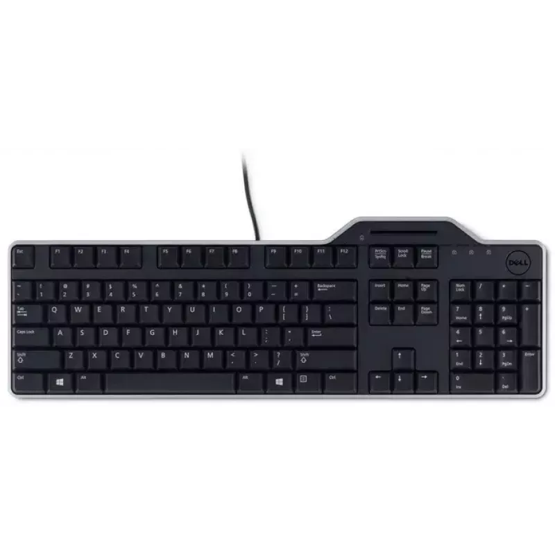 Teclado DELL KB813 Universal USB QWERTZ Alemán Negro