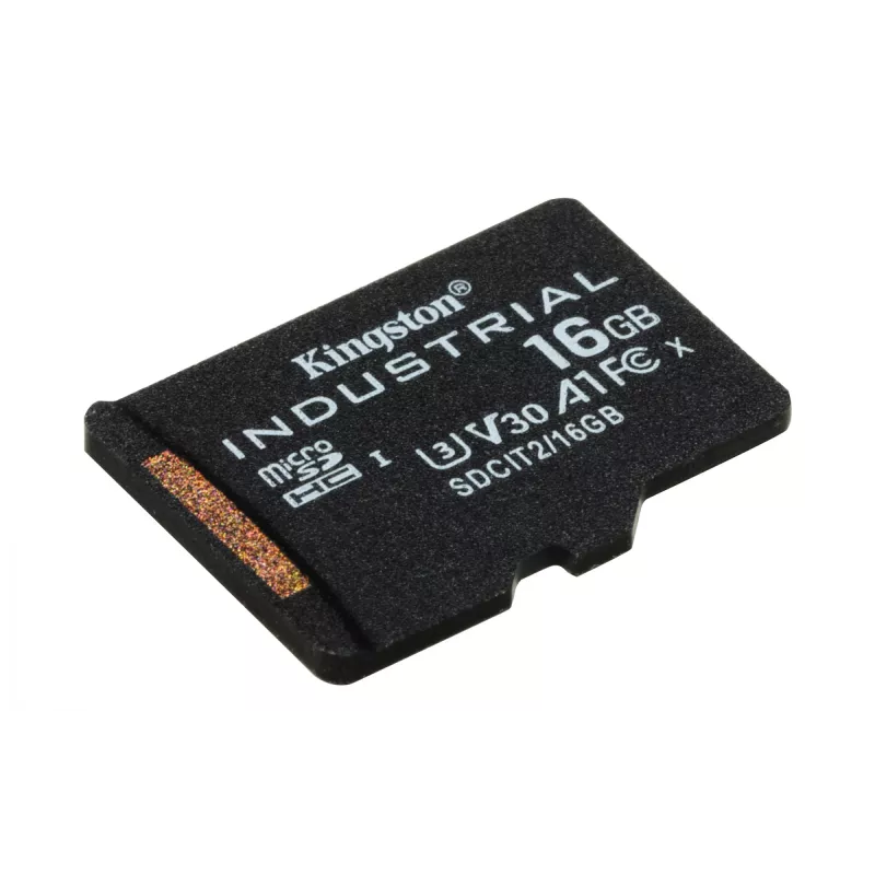 Kingston Technology 16GB microSDHC Industrial C10 A1 tarjeta pSLC pack individual sin adaptador