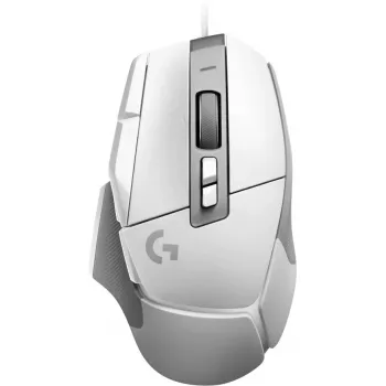 LOGITECH G502 X ratón gaming - USB - blanco