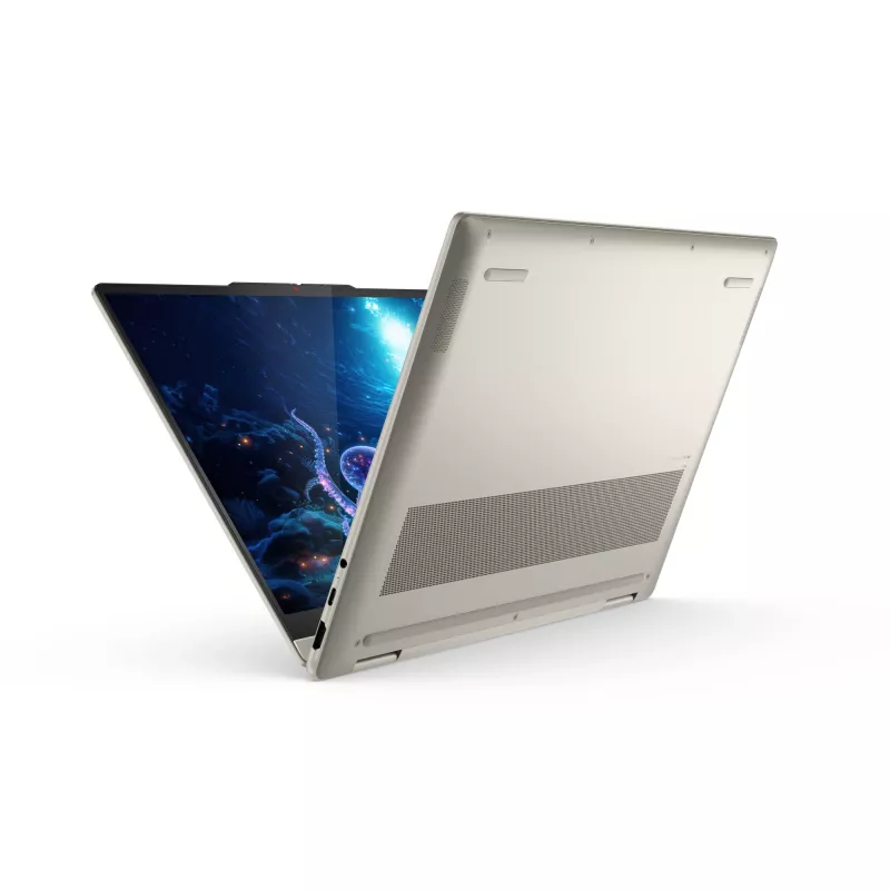 Lenovo Yoga 7 2-in-1 14AKP10 Copilot+ PC AMD Ryzen™ AI 7 350 Híbrido (2-in-1) 35,6 cm (14 inch) Pantalla táctil 2.8K 16 GB LPDDR5x-SDRAM 1 TB SSD Wi-Fi 7 (802.11be) Windows 11 Home Alemán Gris
