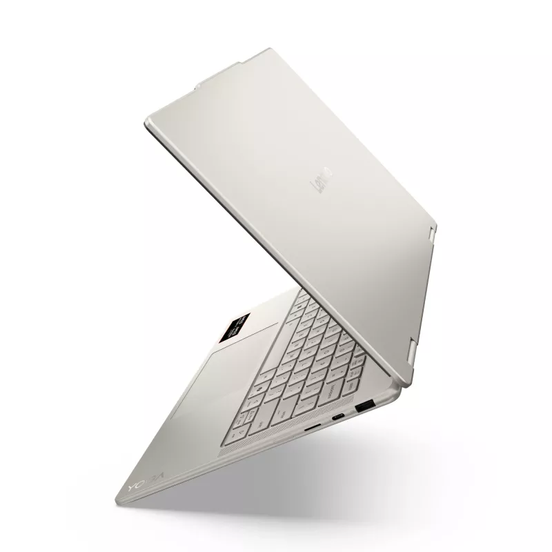 Lenovo Yoga 7 2-in-1 14AKP10 Copilot+ PC AMD Ryzen™ AI 7 350 Híbrido (2-in-1) 35,6 cm (14 inch) Pantalla táctil 2.8K 16 GB LPDDR5x-SDRAM 1 TB SSD Wi-Fi 7 (802.11be) Windows 11 Home Alemán Gris