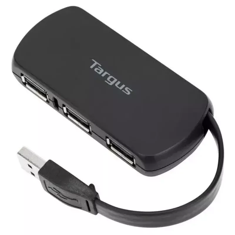 Concentrador de interfaces Targus ACH114EU USB 2.0 480 Mbit/s Negro