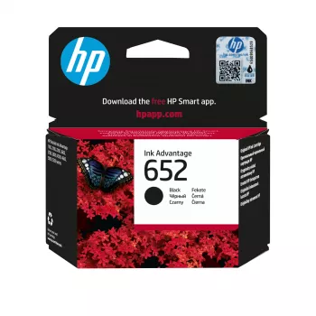 Cartucho HP 652 Negro Original Ink Advantage