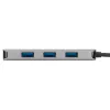 Concentrador de interfaces Targus ACH226EU USB 3.2 Gen 1 (3.1 Gen 1) Type-C 5000 Mbit/s Plateado