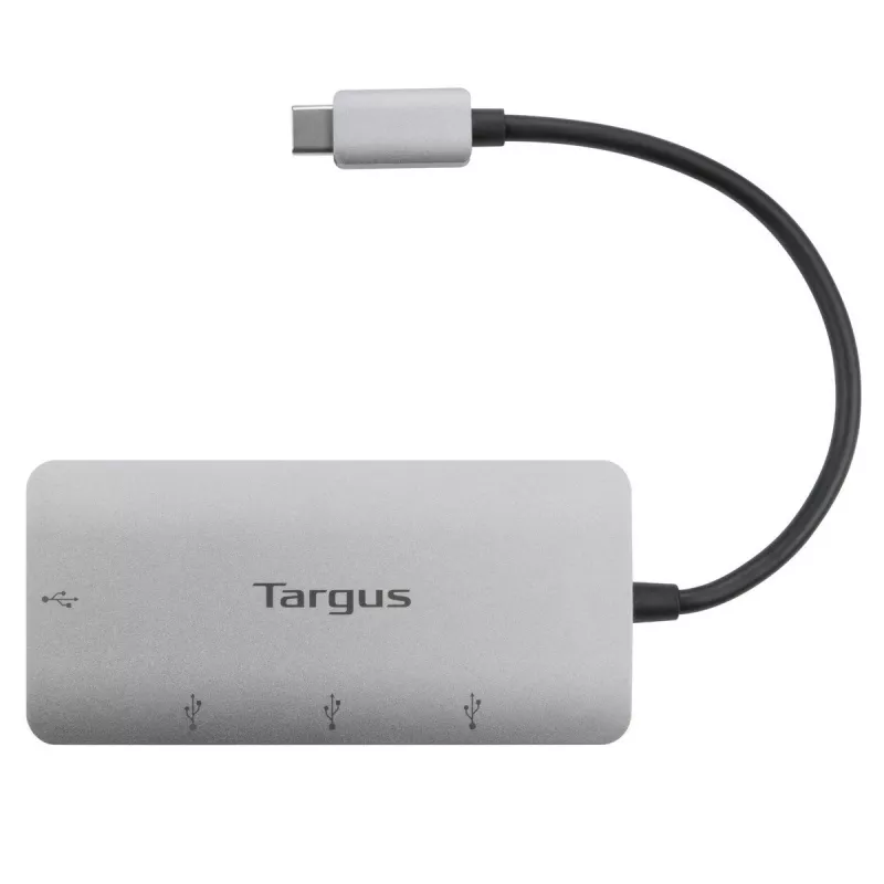 Concentrador de interfaces Targus ACH226EU USB 3.2 Gen 1 (3.1 Gen 1) Type-C 5000 Mbit/s Plateado