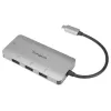 Concentrador de interfaces Targus ACH226EU USB 3.2 Gen 1 (3.1 Gen 1) Type-C 5000 Mbit/s Plateado