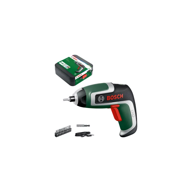 Bosch IXO 7 0 603 9E0 000 atornillador a batería, 3,6 V, portapuntas magnético, negro