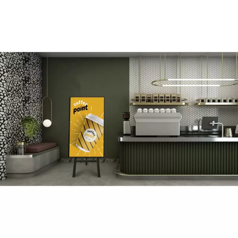 Sony Bravia Professional FW-55EZ20L pantalla de señalización digital, 55 pulgadas (139,7 cm), LED, 4K Ultra HD 3840 x 2160, 350 cd/m², Wi-Fi, Android, 16/7, negra