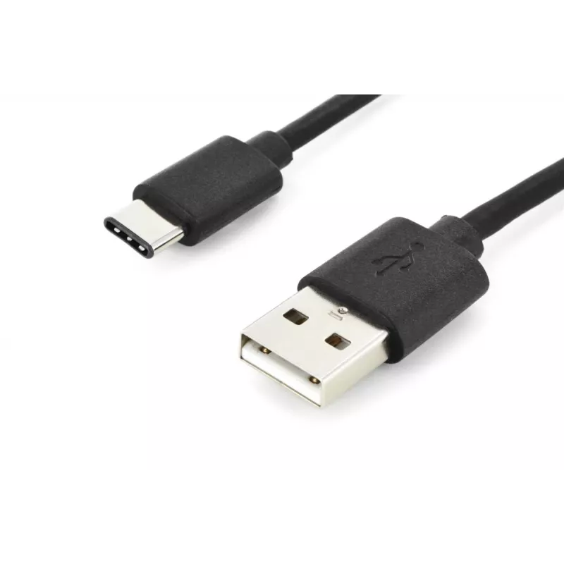 DIGITUS ASSMANN cable de conexión USB Type-C, Type-C a A M/M, 1m 3A, 480MB, versión 2.0, negro
