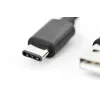 DIGITUS ASSMANN cable de conexión USB Type-C, Type-C a A M/M, 1m 3A, 480MB, versión 2.0, negro