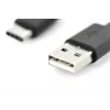 DIGITUS ASSMANN cable de conexión USB Type-C, Type-C a A M/M, 1m 3A, 480MB, versión 2.0, negro