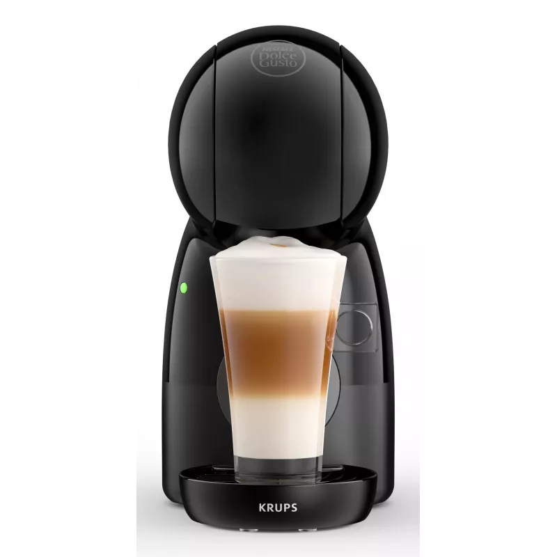 Cafetera espresso KRUPS Piccolo XS KP1A3B, depósito de agua de 0,8 l, cápsulas Dolce Gusto, 1600 W, encimera, negro