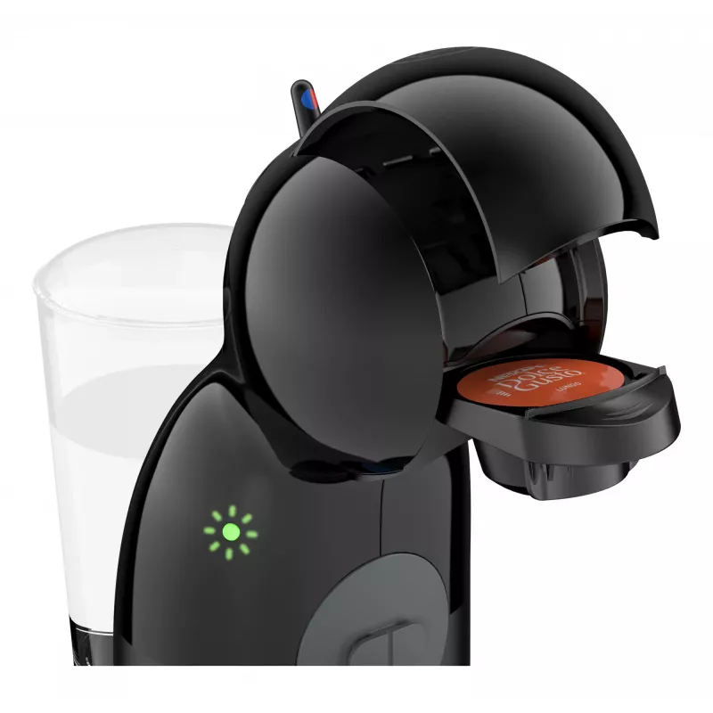 Cafetera espresso KRUPS Piccolo XS KP1A3B, depósito de agua de 0,8 l, cápsulas Dolce Gusto, 1600 W, encimera, negro