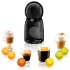 Cafetera espresso KRUPS Piccolo XS KP1A3B, depósito de agua de 0,8 l, cápsulas Dolce Gusto, 1600 W, encimera, negro