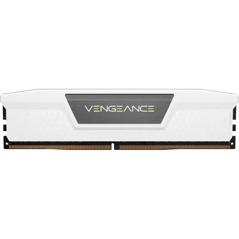 Memoria CORSAIR 32GB (2x16GB) DDR5 DRAM 6000MT/s CL36 AMD Expo e Intel XMP Kit de memoria Vengeance Blanco