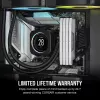 Memoria CORSAIR 32GB (2x16GB) DDR5 DRAM 6000MT/s CL36 AMD Expo e Intel XMP Kit de memoria Vengeance Blanco