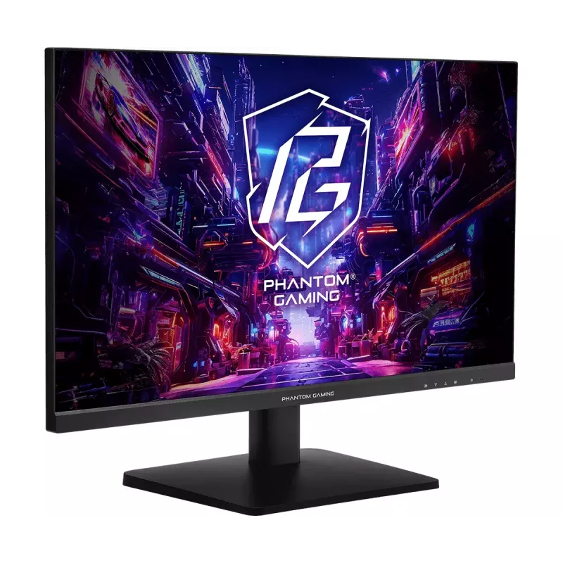 Monitor gaming ASROCK - Pg27qft1b - 27in - 2560 X 1440 Qhd - Flat 180hz - Negro