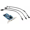 HP Crd Dual TBT4 PCIe x4 LP Tarjetas adaptadoras internas
