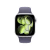 APPLE Watch Series 11 GPS + Cellular 42mm Caja de aluminio Plata con correa deportiva Purple Fog S/M