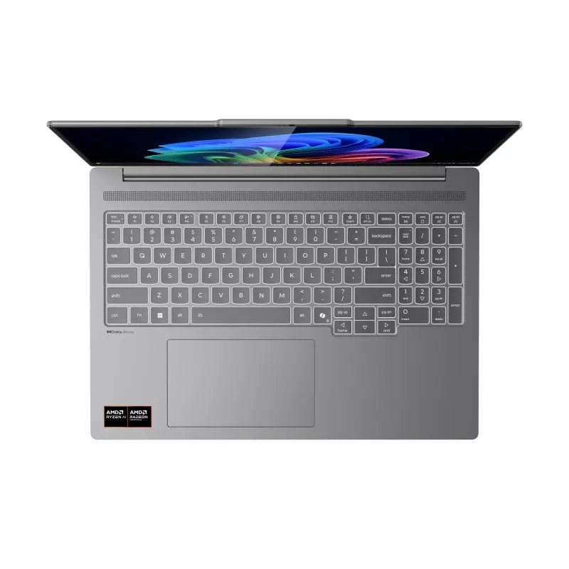 Lenovo IdeaPad Pro 5 16AKP10 Copilot+ PC AMD Ryzen™ AI 7 350 Portátil 40,6 cm (16 pulgadas) 2.8K 32 GB LPDDR5x-SDRAM 1 TB SSD Wi-Fi 7 (802.11be) Windows 11 Pro Alemán Gris