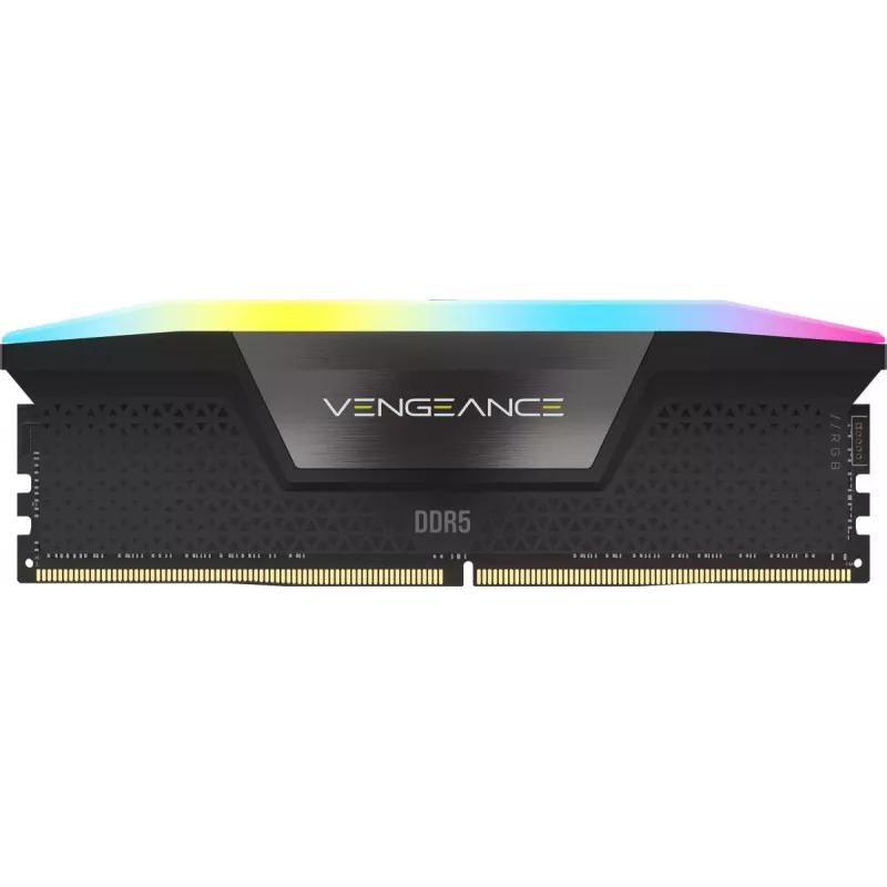 Corsair Vengeance RGB kit de memoria RAM 32 GB (2x16 GB) DDR5-6000 CL38, negro