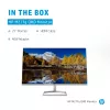 Monitor HP M27fq 27 pulgadas Quad HD 2560x1440 IPS LCD, 300 cd/m², 75 Hz, 5 ms, Plata