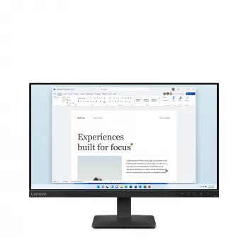 Lenovo L24-4e Monitor de ordenador 60,5 cm (23,8 pulgadas) 1920 x 1080 píxeles Full HD LCD Negro