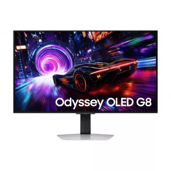 Samsung S32FG814SU Monitor de ordenador 81,3 cm (32 pulgadas) 3840 x 2160 píxeles 4K Ultra HD OLED Plata
