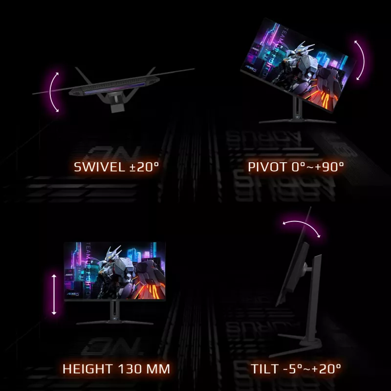 Monitor GIGABYTE AORUS FO32U 31.5 pulgadas OLED 3840 x 2160