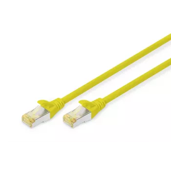 DIGITUS Cable de red - CAT6a - S/FTP - Snagless - Cu - 1m - amarillo