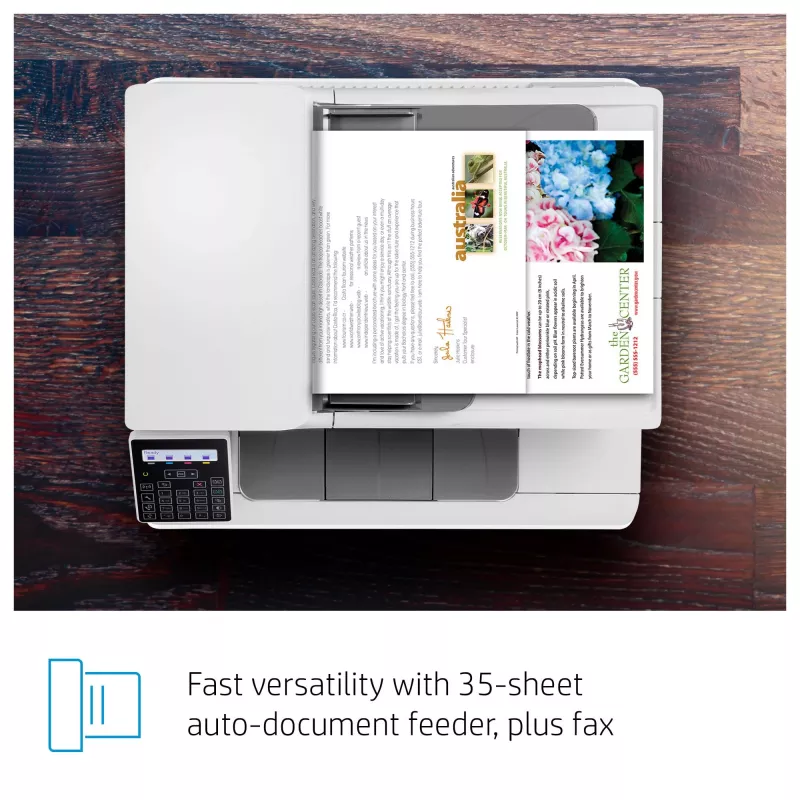HP Color LaserJet Pro MFP M183fw, Láser, Impresión en color, 600 x 600 DPI, A4, Impresión directa, Blanco