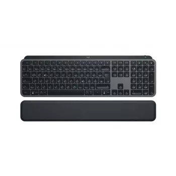 Teclado LOGITECH MX Keys S Grafito con reposamuñecas QWERTZ Alemán