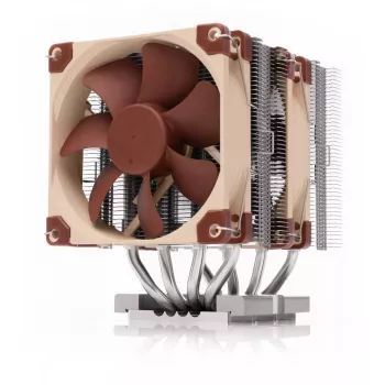 Ventilador de CPU Noctua NH-D9 DX-4677 4U 9,2 cm 400-2500 U/min Rodamiento SSO Beige/Marrón