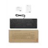 Teclado con cable de tamaño completo con lector de tarjetas Lenovo Smartcard Wired II — distribución alemana, USB, 106 teclas, negro