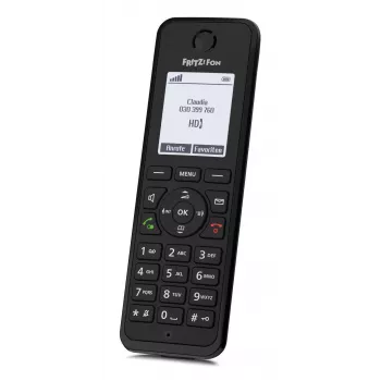 Teléfono DECT FRITZ Fon M3 Terminal inalámbrico Identificador de llamadas Negro