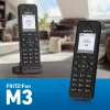 Teléfono DECT FRITZ Fon M3 Terminal inalámbrico Identificador de llamadas Negro