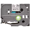 Cinta adhesiva extra fuerte Brother, negro sobre blanco, TZ, Negro, Blanco, Transferencia térmica, Filipinas, 5 año(s)