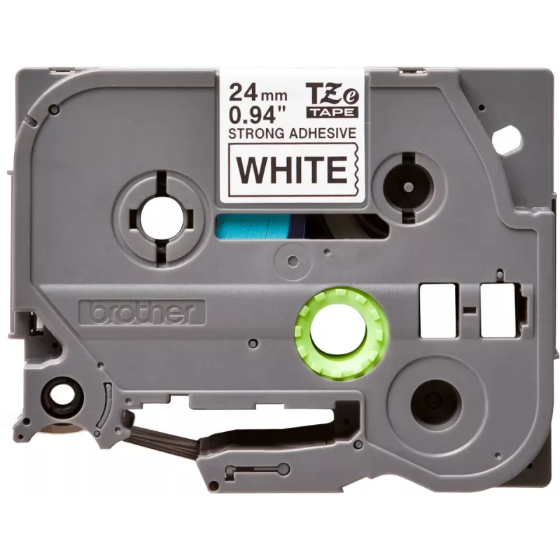 Cinta adhesiva extra fuerte Brother, negro sobre blanco, TZ, Negro, Blanco, Transferencia térmica, Filipinas, 5 año(s)