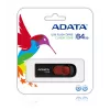 ADATA C008 64 GB Memoria USB USB Type-A 2.0 Negro, Rojo