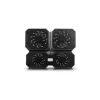 Base refrigeradora DeepCool MULTI CORE X6 — 4 ventiladores, para portátiles de 15,6