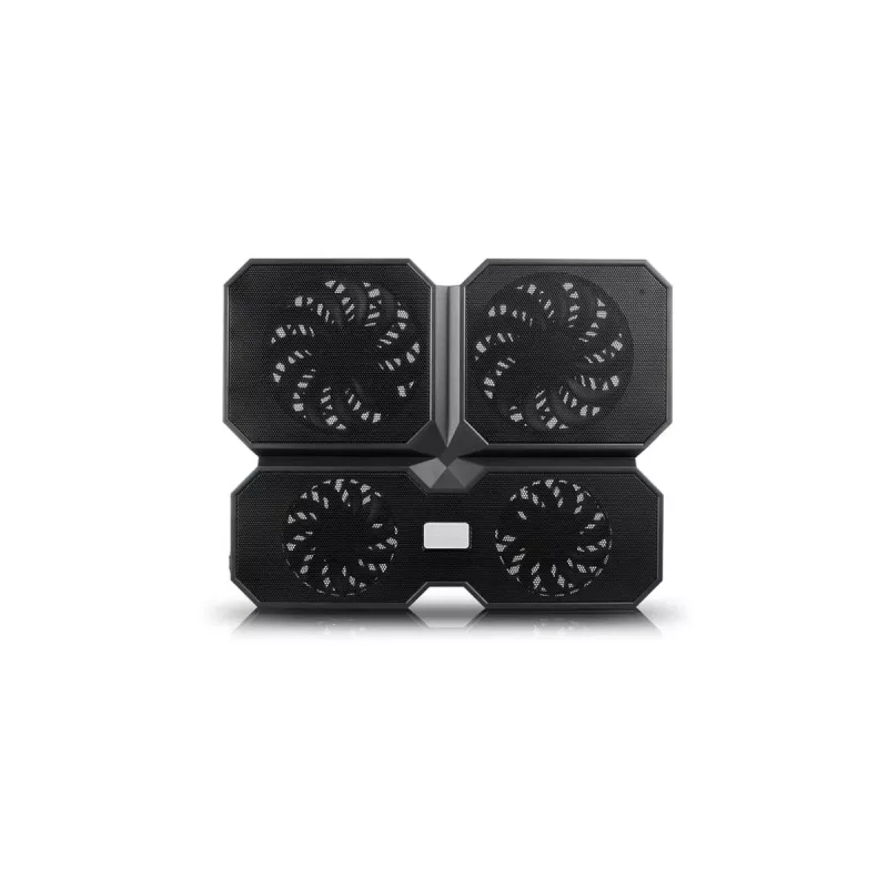 Base refrigeradora DeepCool MULTI CORE X6 — 4 ventiladores, para portátiles de 15,6