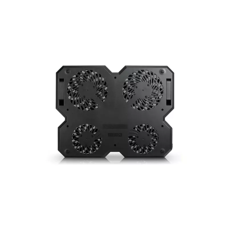 Base refrigeradora DeepCool MULTI CORE X6 — 4 ventiladores, para portátiles de 15,6