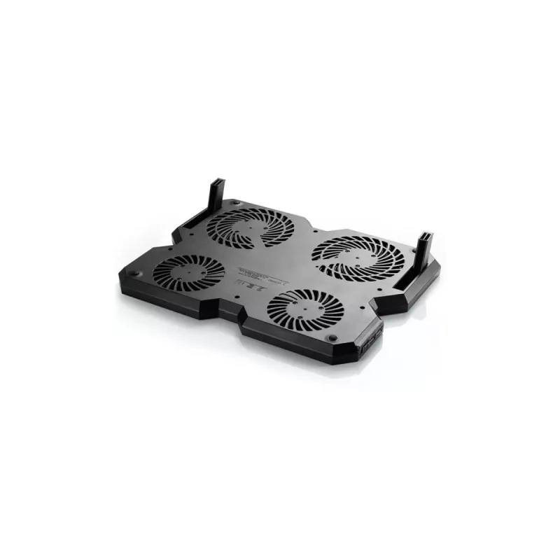 Base refrigeradora DeepCool MULTI CORE X6 — 4 ventiladores, para portátiles de 15,6